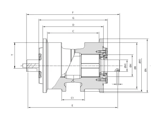 Опорный каток на Yanmar YM55 фото 2
