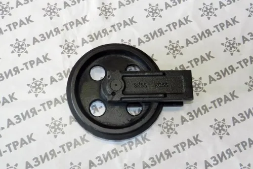 Колесо направляющее (ленивец) Kobelco SK50UR.2 (4H)