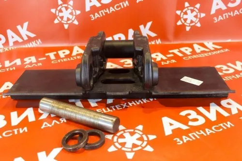 Звено цепи гусеничной с траком Komatsu PC200-5/DH220 (M20) с пальцем