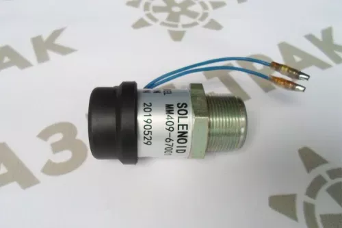 MM409-67001, Соленоид глушения ДВС, 12V