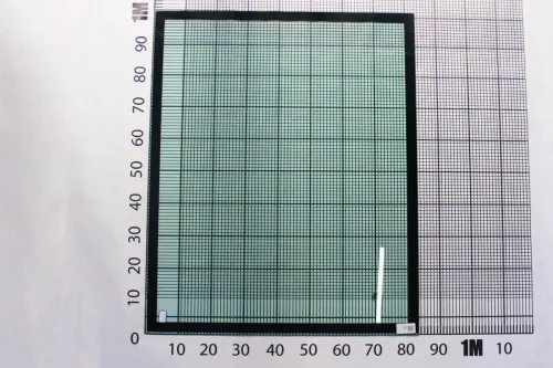 Стекло лобовое верхнее Komatsu PC-7