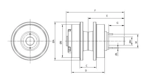 Поддерживающий каток на Komatsu PC200.5 (1) фото 3