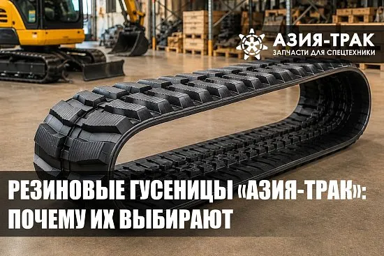 Резиновые гусеницы «Азия-Трак»: почему их выбирают