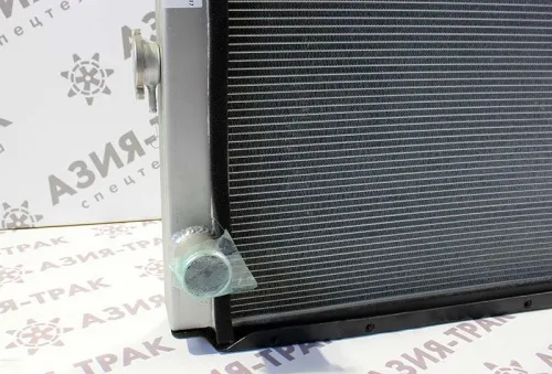 Радиатор охлаждения двигателя Caterpillar E311B/E311/E312B/E312 AL+AL фото 2