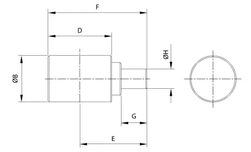Поддерживающий каток на Hitachi EX55UR.3 Поддерживающий каток на Hitachi EX55UR.3