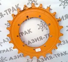 Звезда приводная на KOMATSU PC20 Звезда приводная на KOMATSU PC20