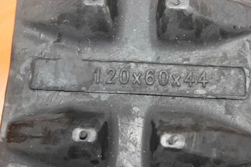 Резиновая гусеница 120x60x44 SM фото 4