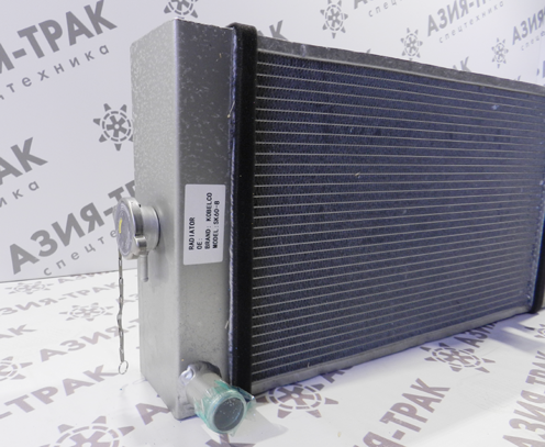 Радиатор охлаждения двигателя Kobelco SK60-8 AL+AL фото 2 Радиатор охлаждения двигателя Kobelco SK60-8 AL+AL фото 2