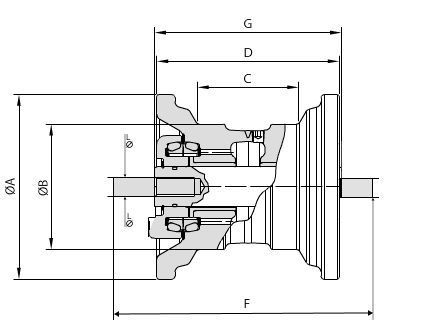 Опорный каток на MITSUBISHI MX55 (1) фото 4 Опорный каток на MITSUBISHI MX55 (1) фото 4