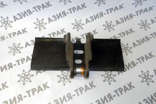 Звено цепи гусеничной с траком Komatsu PC100 (500mm) 86,4/102,4 фото 2