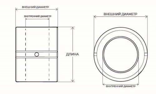 Втулка ковша 90*105*50 Втулка ковша 90*105*50