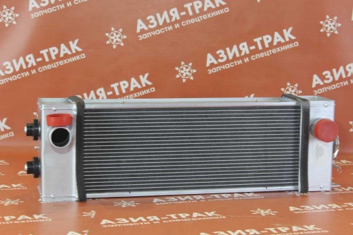 Радиатор охлаждения двигателя Komatsu PC45MR-3/PC50MR-2 AL+AL