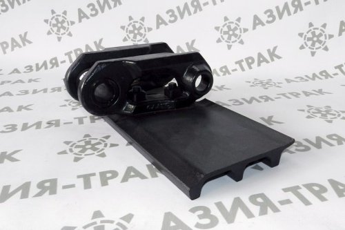 Звено цепи гусеничной с траком Komatsu PC100 (500mm) 82,4/112,4 фото 2