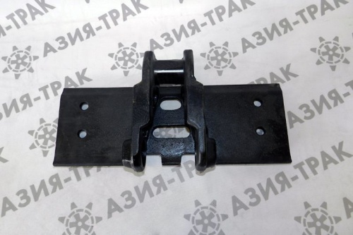 Звено цепи гусеничной с траком Komatsu PC100 (450mm) 82,4/112,4 фото 2
