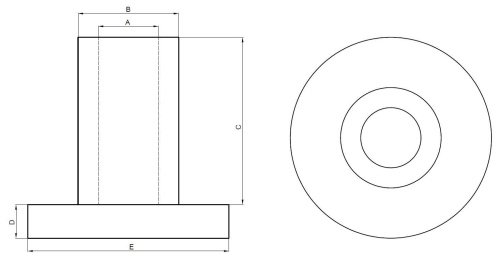 Втулка ковша 90*115*110