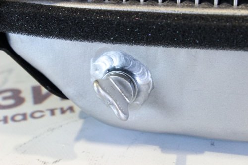 Радиатор охлаждения двигателя Hyundai R140LC-7/R140W7 AL+AL фото 3