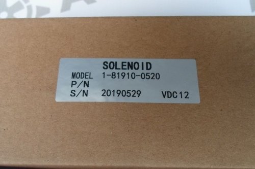 1-81910-0520, Соленоид глушения ДВС, 12V фото 4 1-81910-0520, Соленоид глушения ДВС, 12V фото 4