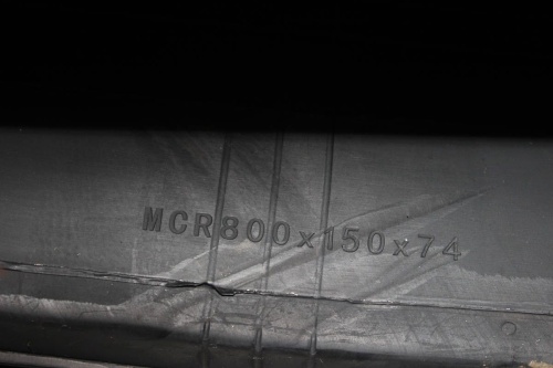 Резиновая гусеница 800x150x74 фото 5