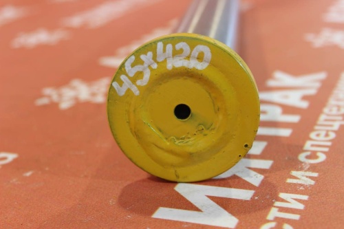 Палец ковша 45*420 несмазываемый фото 3 Палец ковша 45*420 несмазываемый фото 3