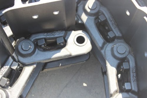 Гусеница металлическая Hitachi EX55 (400/40L)  80/104 фото 3