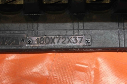 Резиновая гусеница 180x72x37, RTA фото 4