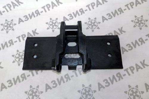 Звено цепи гусеничной с траком Komatsu PC100 (450mm) 82,4/112,4 фото 2