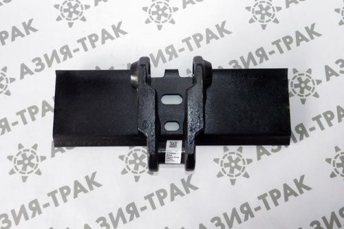 Звено цепи гусеничной с траком Komatsu PC100 (500mm) 82,4/112,4