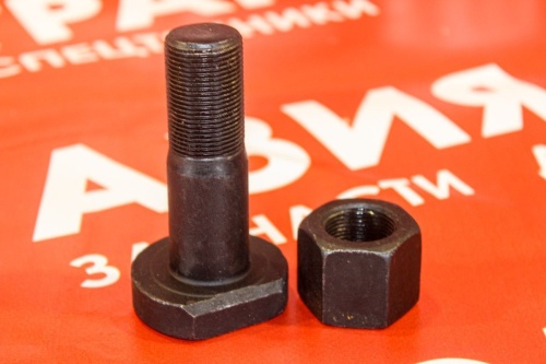 Болт и гайка (сет) цепи гусеничной KOMATSU D155A фото 3