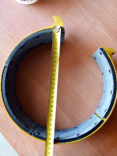 Тормозная накладка BD2G / D20 (1шт) фото 4