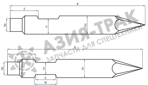 Пика на гидромолот SOOSAN SB40 OEM MOIL фото 2