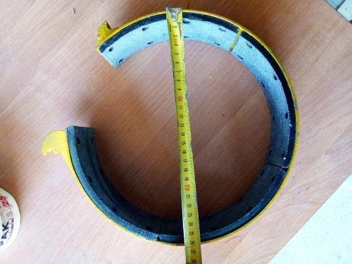 Тормозная накладка BD2G / D20 (1шт) фото 3