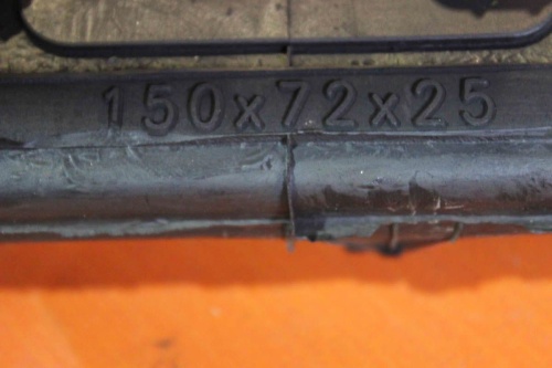 Резиновая гусеница 150x72x25 фото 4 Резиновая гусеница 150x72x25 фото 4