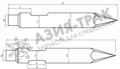 Пика на гидромолот SOOSAN SB40 OEM MOIL фото 2