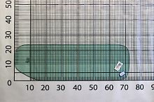 Стекло верхнее правое заднее Doosan HD140WV (DH225-9) Sola 130wv Стекло верхнее правое заднее Doosan HD140WV (DH225-9) Sola 130wv