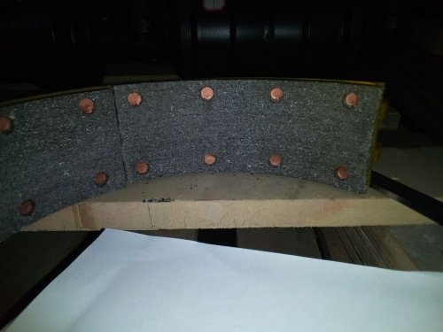 Тормозная накладка BD2G / D20 (1шт) фото 5