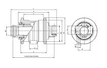 Опорный каток на Hitachi EX60 / EX60.2 D/F Опорный каток на Hitachi EX60 / EX60.2 D/F