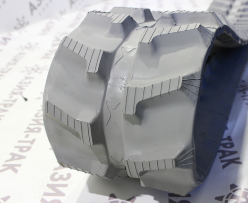 Резиновая гусеница 200x72x47 (белая)