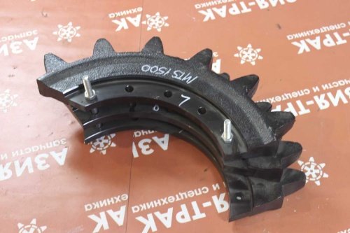 Звезда приводная на Morooka MST1500 (к-т сегментов 3 шт) фото 2 Звезда приводная на Morooka MST1500 (к-т сегментов 3 шт) фото 2