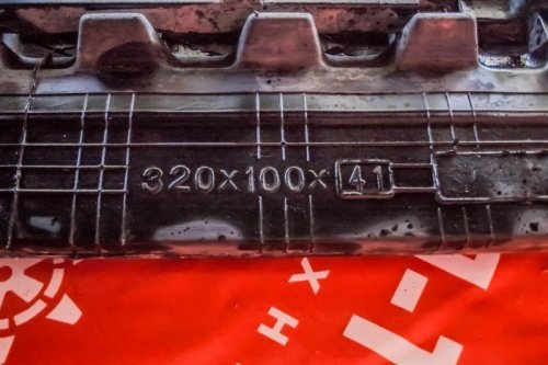 Резиновая гусеница 320x100x41 фото 4