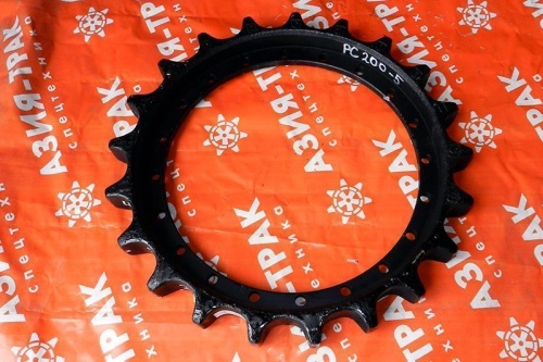 Звезда приводная на KOMATSU PC200-5 Звезда приводная на KOMATSU PC200-5