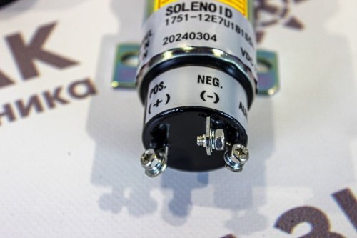 1751-24E7U1B1S5A, Соленоид глушения ДВС, 24V фото 5