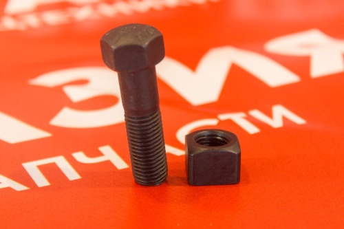 Болт и гайка (сет) цепи гусеничной MITSUBISHI BD2G, d13*L45 фото 3