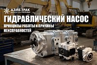 Гидравлический насос экскаватора: принцип работы и основные причины неисправностей