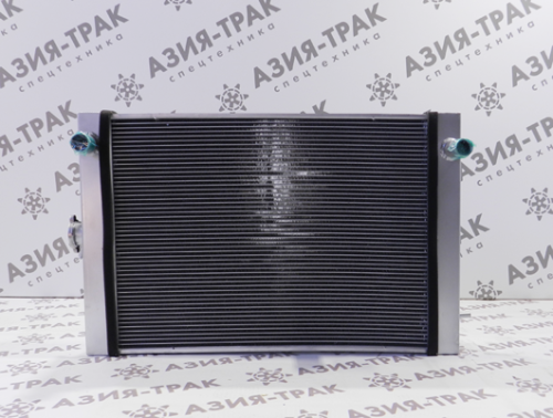 Радиатор охлаждения двигателя Hyundai R55-9/R55W-9 AL+AL