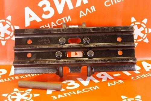 Звено цепи гусеничной с траком Hitachi EX55 80/104 с пальцем фото 2