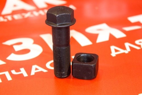 Болт и гайка (сет) цепи гусеничной HITACHI EX220 фото 3