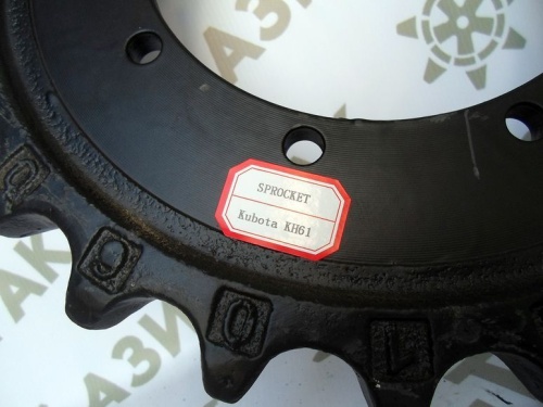 Звезда приводная на Kubota KH61 фото 4 Звезда приводная на Kubota KH61 фото 4