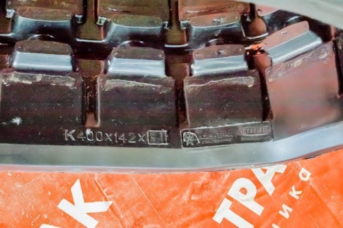 Резиновая гусеница 400x142x41K фото 4 Резиновая гусеница 400x142x41K фото 4