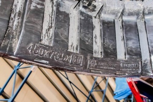 Резиновая гусеница 450x73,5x80 фото 4 Резиновая гусеница 450x73,5x80 фото 4