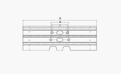 Трак гусеницы Sumitomo SH60 (450mm) фото 2 Трак гусеницы Sumitomo SH60 (450mm) фото 2